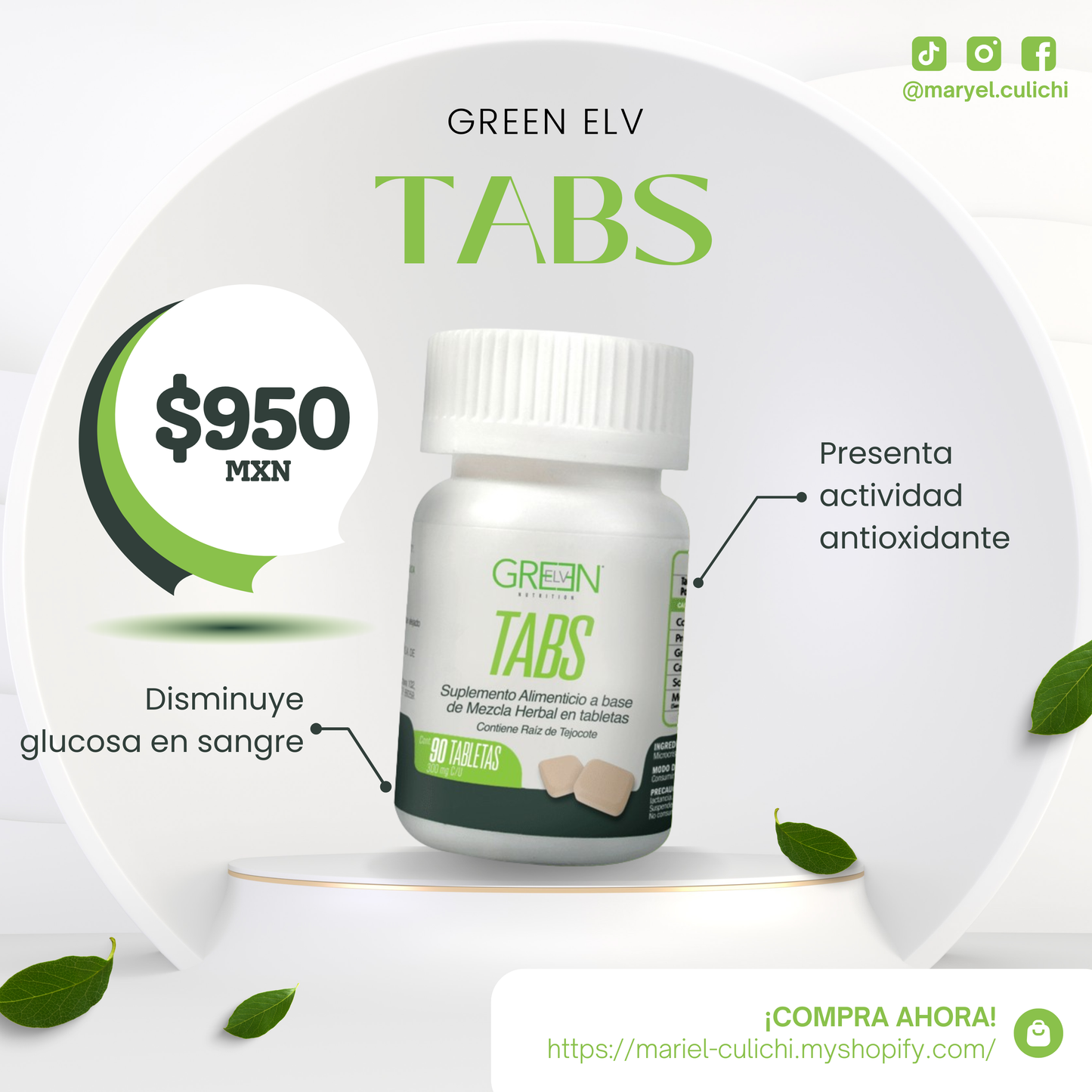 TABS - 90 TABLETAS