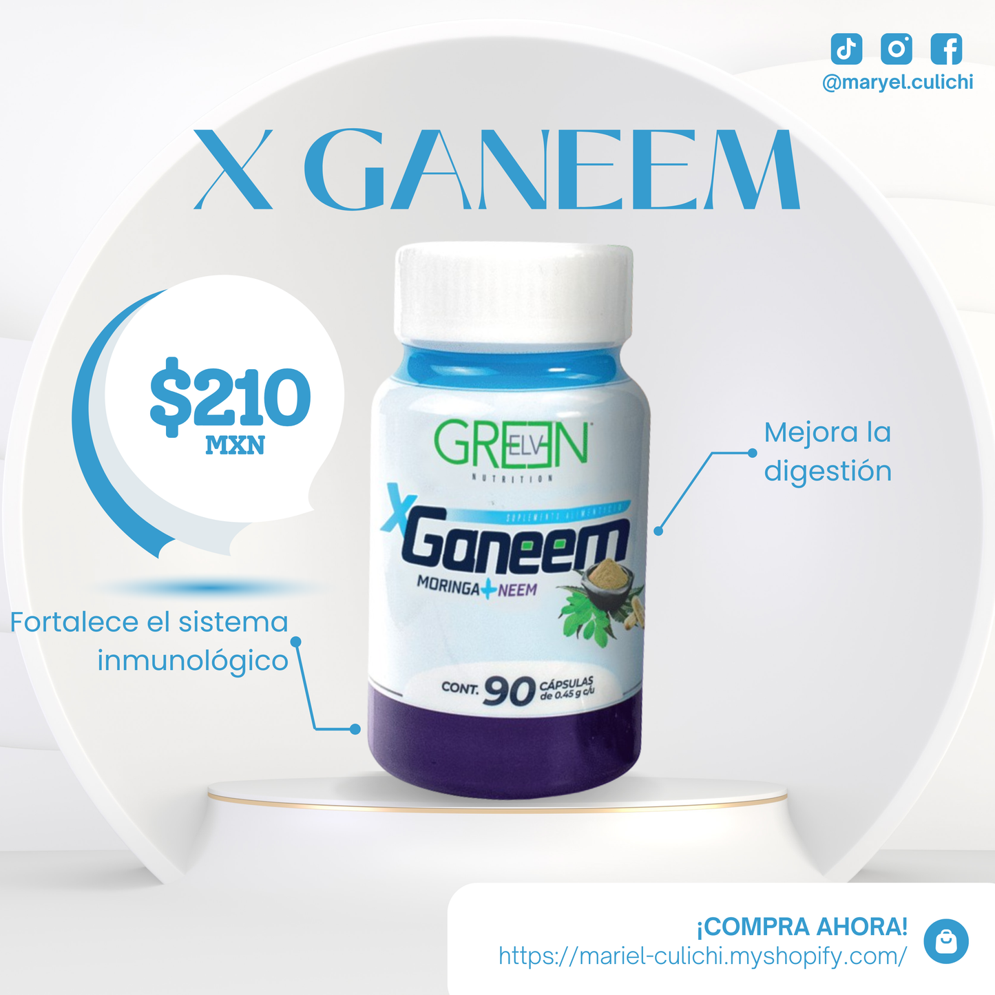 XGANEEM - 90 CÁPSULAS